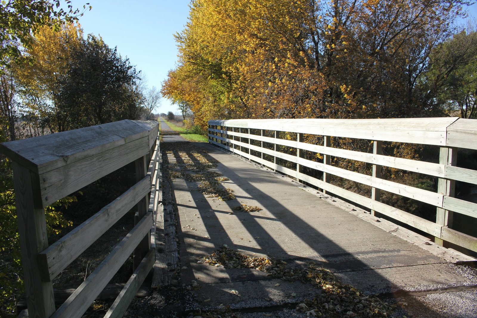 Looking south